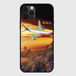 Чехол iPhone 12 Pro Max Гражданский самолет Ил 96-300
