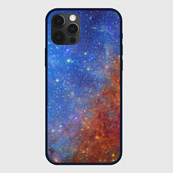 Чехол для iPhone 12 Pro Max Яркая вселенная, цвет: 3D-черный