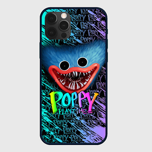 Чехол iPhone 12 Pro Max POPPY PLAYTIME HAGGY WAGGY - ПОППИ ПЛЕЙТАЙМ ХАГГИ / 3D-Черный – фото 1