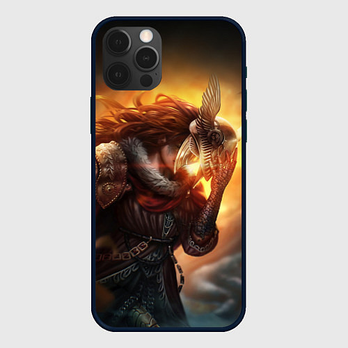 Чехол iPhone 12 Pro Max MALENIA - МАЛЕНИЯ ELDEN RING ЕЛДЕН РИНГ / 3D-Черный – фото 1