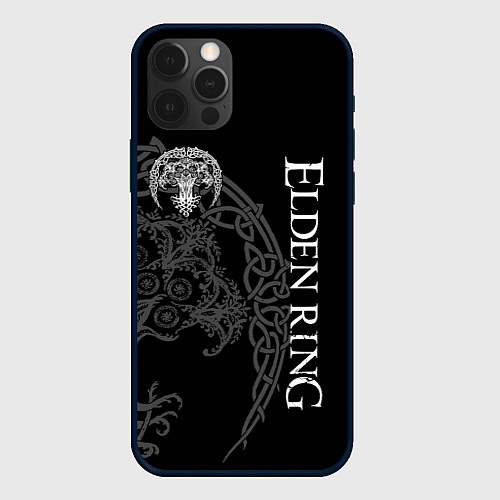Чехол iPhone 12 Pro Max СВЯТОЕ ДРЕВО МИКЕЛЛЫ ЕЛДЕН РИНГ / 3D-Черный – фото 1
