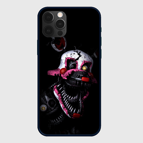 Чехол iPhone 12 Pro Max Twisted Bonnie / 3D-Черный – фото 1