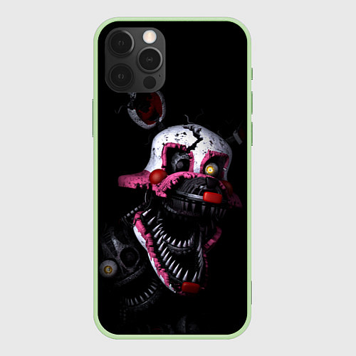 Чехол iPhone 12 Pro Max Twisted Bonnie / 3D-Салатовый – фото 1