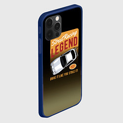 Чехол для iPhone 12 Pro Max Legend Car, цвет: 3D-тёмно-синий — фото 2