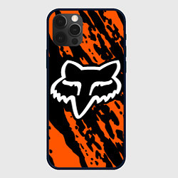 Чехол iPhone 12 Pro Max FOX MOTOCROSS ORANGE