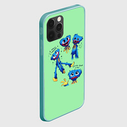 Чехол для iPhone 12 Pro Max POPPY PLAYTIME HAGGY WAGGY - ПОППИ ПЛЕЙТАЙМ ХАГГИ, цвет: 3D-мятный — фото 2