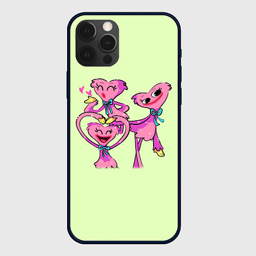 Чехол iPhone 12 Pro Max POPPY PLAYTIME - KISSY MISSY - МИЛАЯ КИССИ МИССИ / 3D-Черный – фото 1