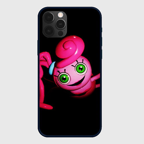 Чехол iPhone 12 Pro Max POPPY PLAYTIME - Mommy long legs - Мама длинные но / 3D-Черный – фото 1