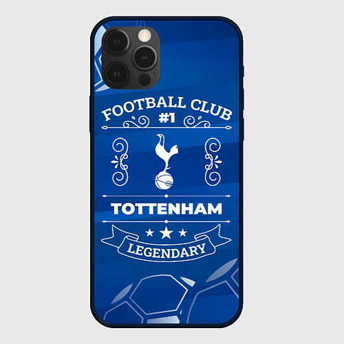 Чехол iPhone 12 Pro Max Tottenham FC 1 / 3D-Черный – фото 1