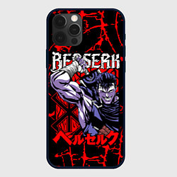 Чехол для iPhone 12 Pro Max БЕРСЕРК BERSERK GUTS, цвет: 3D-черный