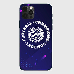 Чехол для iPhone 12 Pro Max Bayern Легенды Чемпионы, цвет: 3D-черный