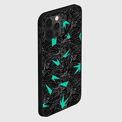 Чехол для iPhone 12 Pro Max Колючий Cactus, цвет: 3D-черный — фото 2