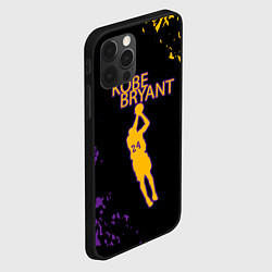 Чехол для iPhone 12 Pro Max Kobe Bryant Баскетболист 24, цвет: 3D-черный — фото 2