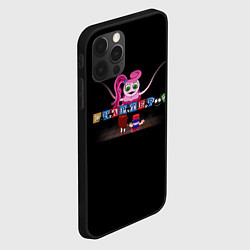 Чехол для iPhone 12 Pro Max POPPY PLAYTIME and Friday Night Funkin, цвет: 3D-черный — фото 2