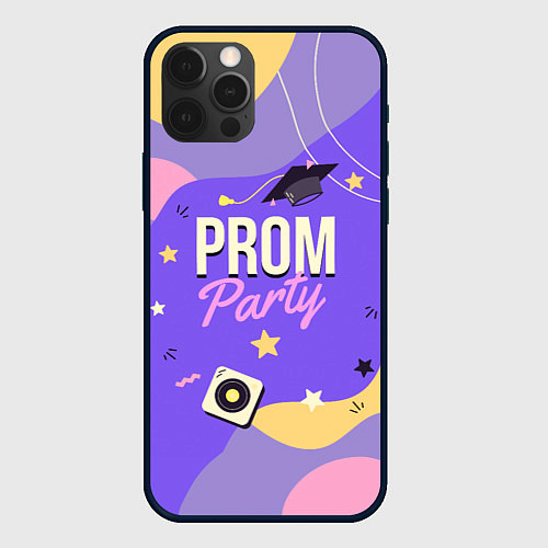 Чехол iPhone 12 Pro Max Prom party / 3D-Черный – фото 1