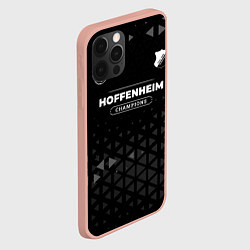 Чехол для iPhone 12 Pro Max Hoffenheim Форма Champions, цвет: 3D-светло-розовый — фото 2