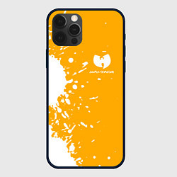 Чехол для iPhone 12 Pro Max Wu-tang clan маленькое лого, цвет: 3D-черный