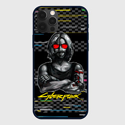 Чехол для iPhone 12 Pro Max Johnny Джонни Cyberpunk2077, цвет: 3D-черный