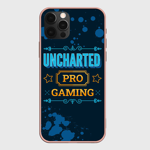 Чехол iPhone 12 Pro Max Uncharted Gaming PRO / 3D-Светло-розовый – фото 1