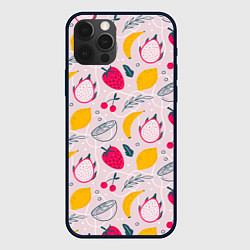 Чехол iPhone 12 Pro Max Fruit Pattern