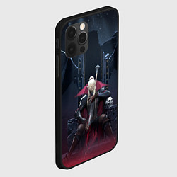 Чехол для iPhone 12 Pro Max V Rising King, цвет: 3D-черный — фото 2