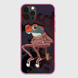 Чехол iPhone 12 Pro Max Лягуха на стиле