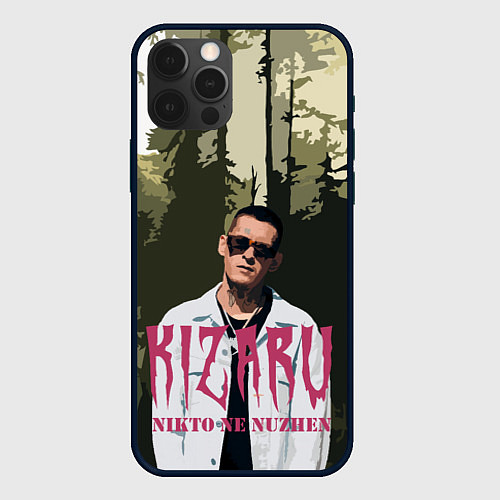 Чехол iPhone 12 Pro Max KIZARU Nikto Ne Nuzhen / 3D-Черный – фото 1