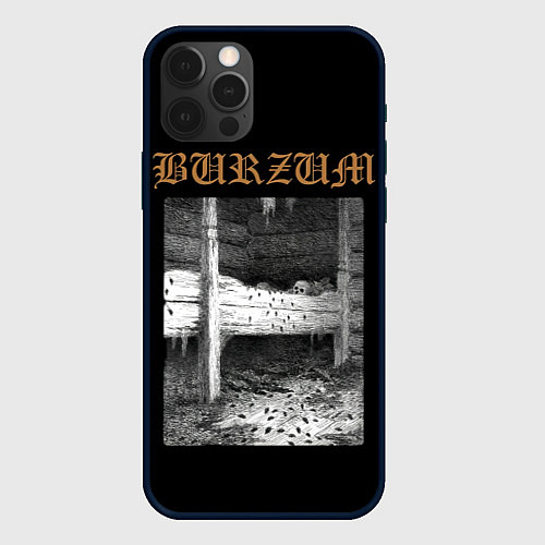 Чехол iPhone 12 Pro Max Burzum cockroaches / 3D-Черный – фото 1