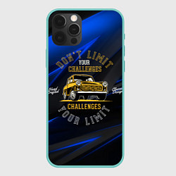 Чехол для iPhone 12 Pro Max Classic retro - авто, цвет: 3D-мятный