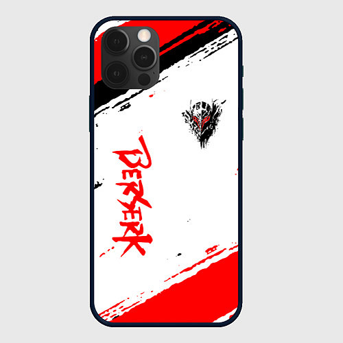 Чехол iPhone 12 Pro Max Berserk ЧЁРНАЯ МАСКА / 3D-Черный – фото 1