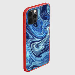 Чехол для iPhone 12 Pro Max Абстрактный авангардный паттерн Abstract avant-gar, цвет: 3D-красный — фото 2