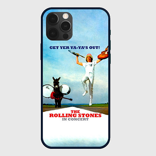 Чехол iPhone 12 Pro Max Get Yer Ya-Yas Out! - The Rolling Stones / 3D-Черный – фото 1