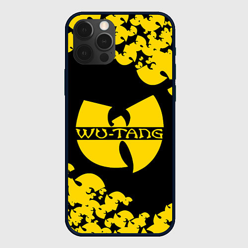 Чехол iPhone 12 Pro Max Wu bats / 3D-Черный – фото 1