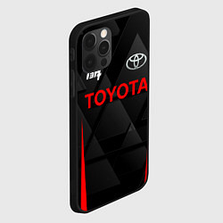 Чехол для iPhone 12 Pro Max TAYOTA SPORT ТАЙОТА, цвет: 3D-черный — фото 2