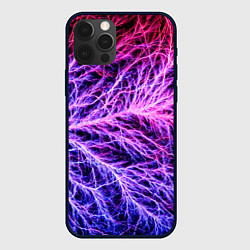 Чехол iPhone 12 Pro Max Авангардный неоновый паттерн Мода Avant-garde neon