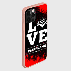 Чехол для iPhone 12 Pro Max Warframe Love Классика, цвет: 3D-светло-розовый — фото 2