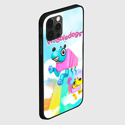 Чехол для iPhone 12 Pro Max Wobbledogs, цвет: 3D-черный — фото 2