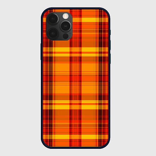 Чехол iPhone 12 Pro Max SCOTTISH STYLE / 3D-Черный – фото 1