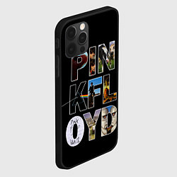 Чехол для iPhone 12 Pro Max PINK FLOYD АЛЬБОМЫ, цвет: 3D-черный — фото 2