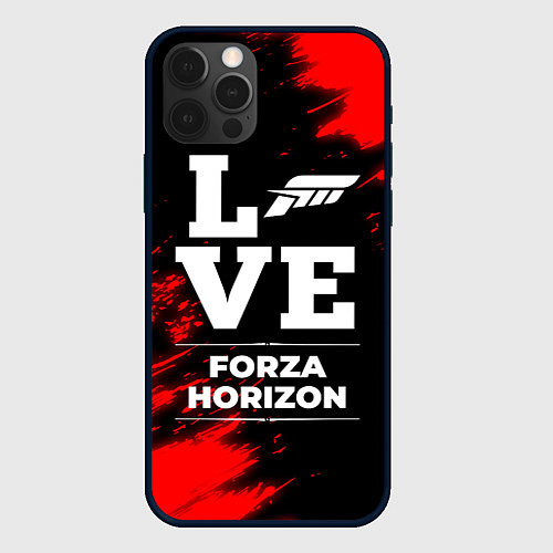 Чехол iPhone 12 Pro Max Forza Horizon Love Классика / 3D-Черный – фото 1