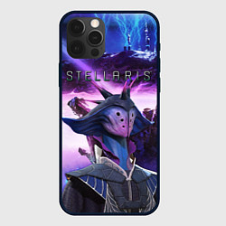 Чехол для iPhone 12 Pro Max STELLARIS СТЕЛЛАРИС, цвет: 3D-черный