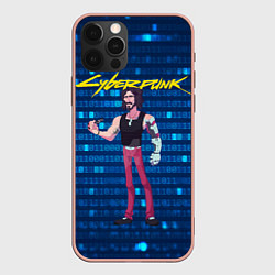 Чехол iPhone 12 Pro Max Johnny Cyberpunk Джонни