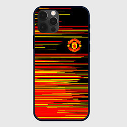 Чехол для iPhone 12 Pro Max Манчестер юнайтед manchester united ФКМЮ, цвет: 3D-черный