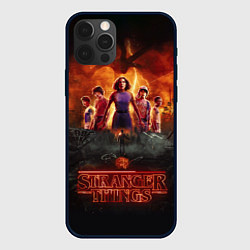 Чехол iPhone 12 Pro Max ОЧЕНЬ СТРАННЫЕ ДЕЛА STRANGER THINGS