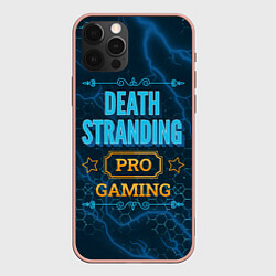 Чехол для iPhone 12 Pro Max Игра Death Stranding: PRO Gaming, цвет: 3D-светло-розовый