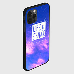 Чехол для iPhone 12 Pro Max Life is Strange Remastered - Фрактал, цвет: 3D-черный — фото 2