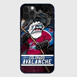 Чехол iPhone 12 Pro Max Colorado Avalanche Колорадо Эвеланш Маскот