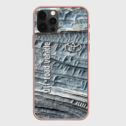 Чехол iPhone 12 Pro Max Toyota Off-road vehicle Rock Тойота внедорожник Ск