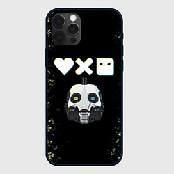 Чехол iPhone 12 Pro Max Love, Death and Robots Pattern