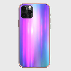 Чехол iPhone 12 Pro Max Northern lights, Северное сияние, неоновое свечени